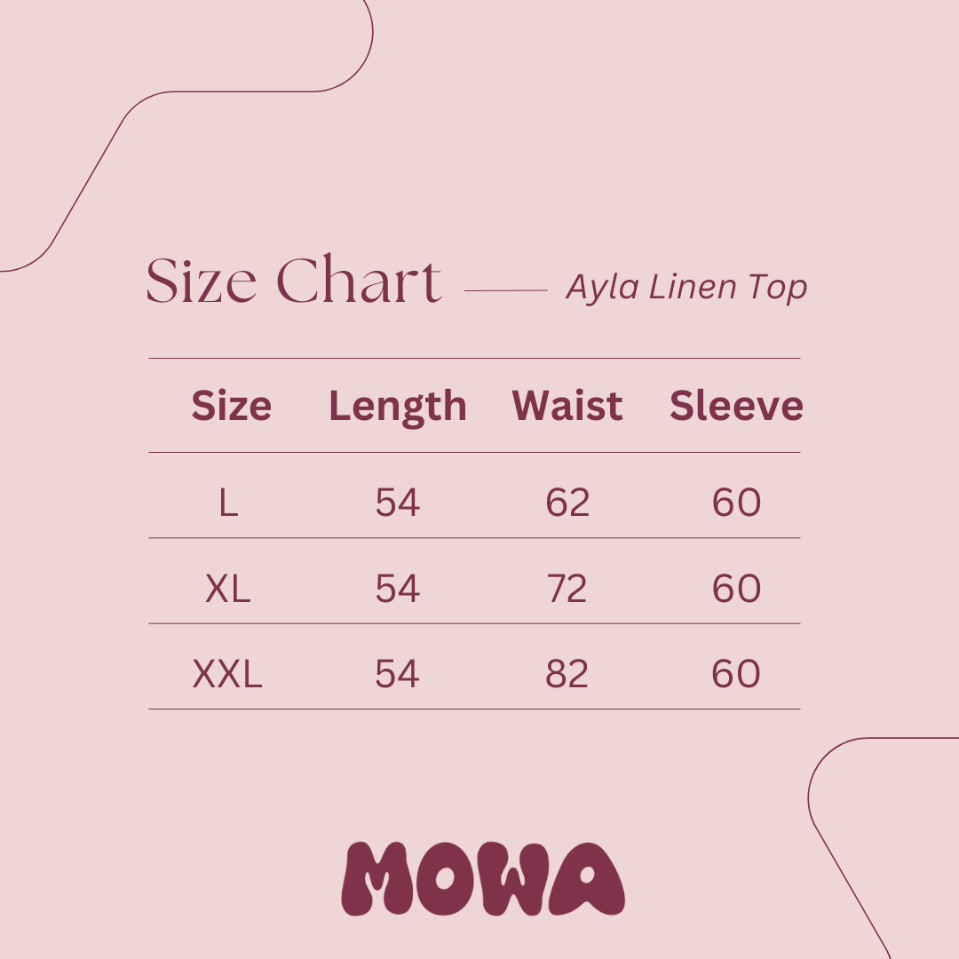 Ayla Linen Top in Green