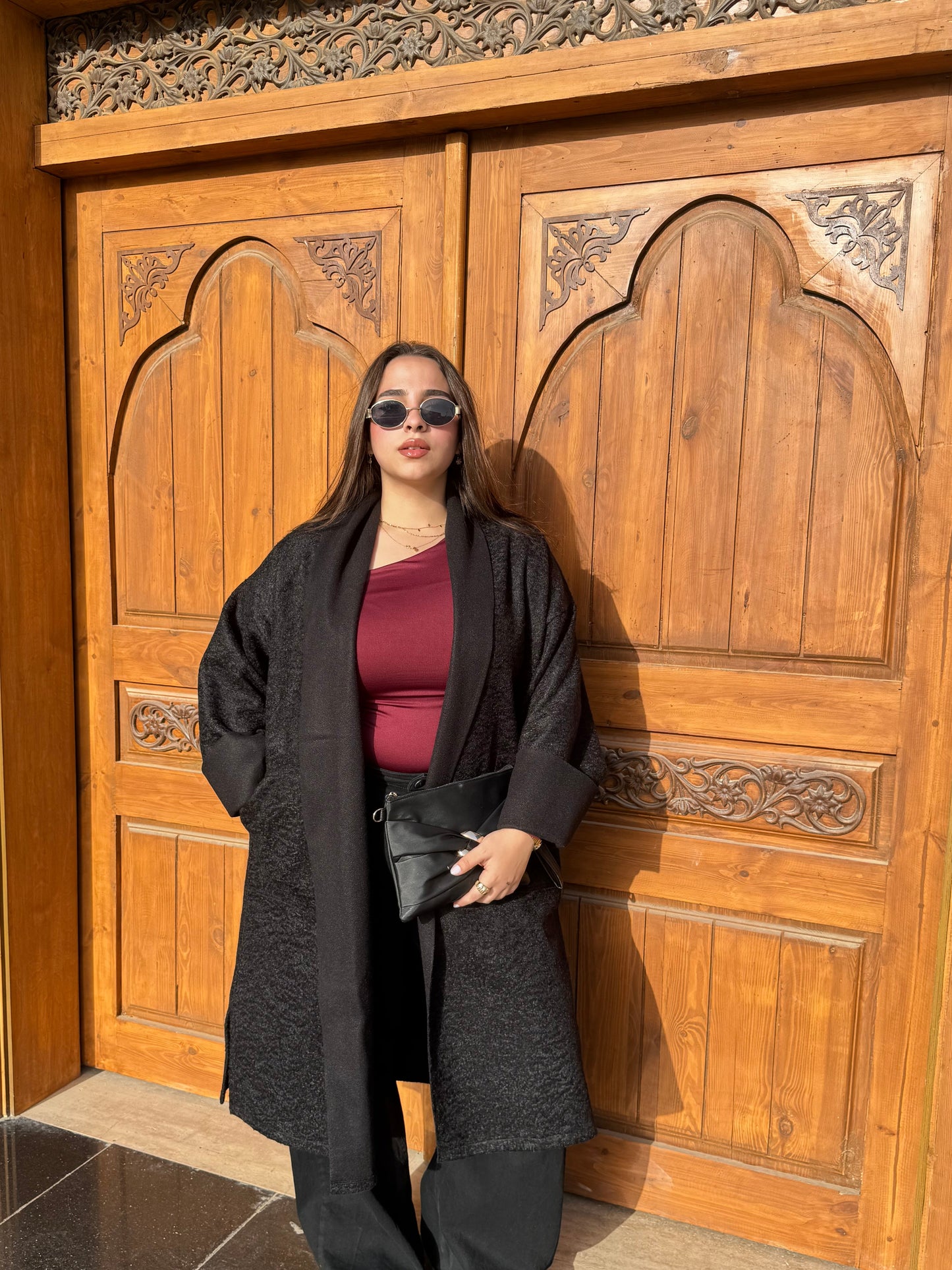Black Teddy Coat