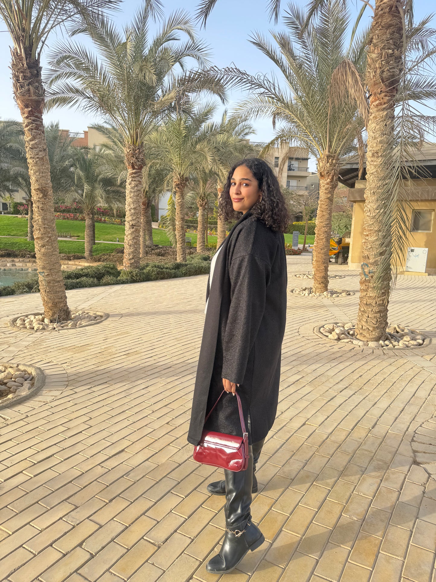 Black Teddy Coat