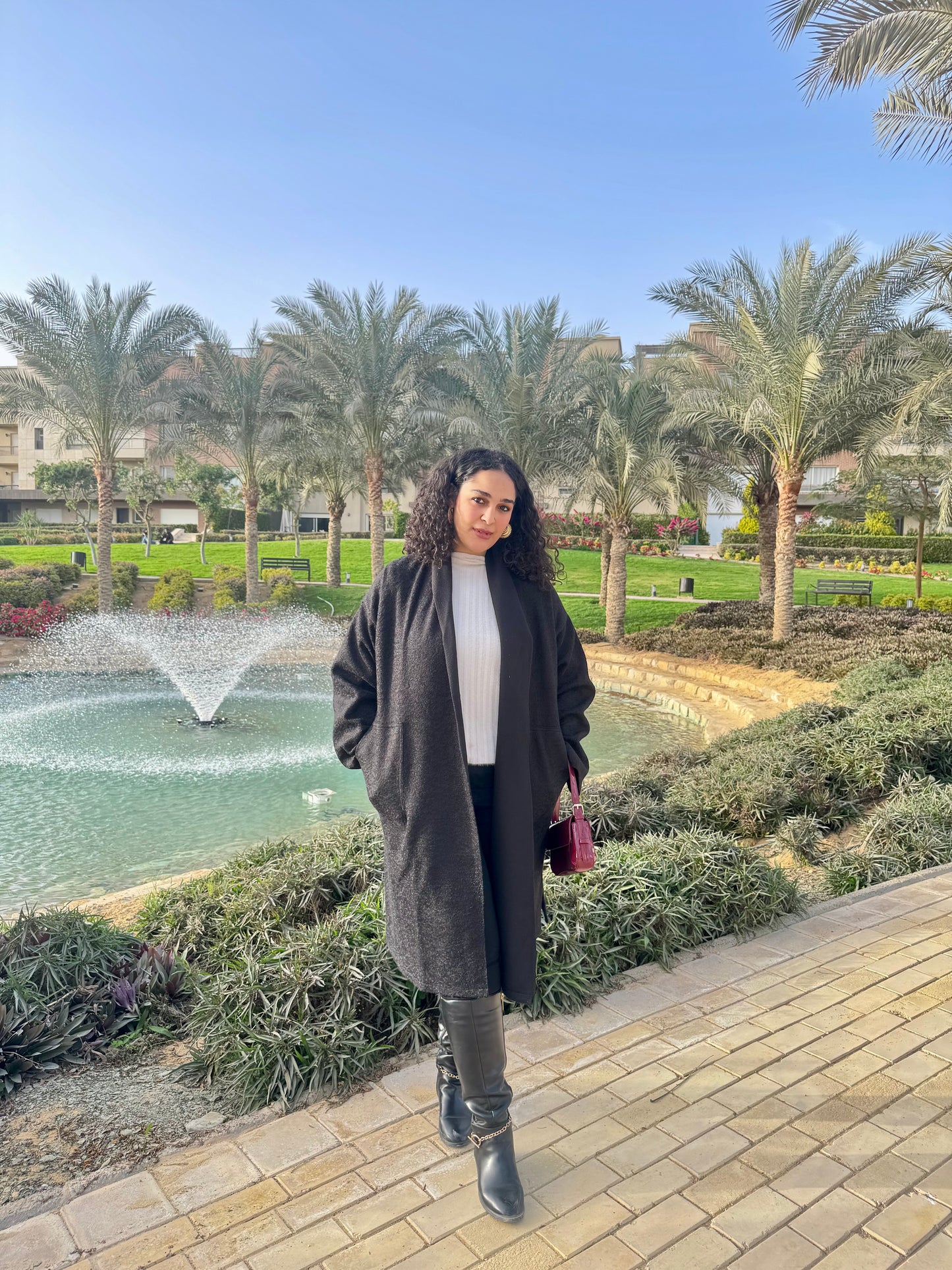 Black Teddy Coat