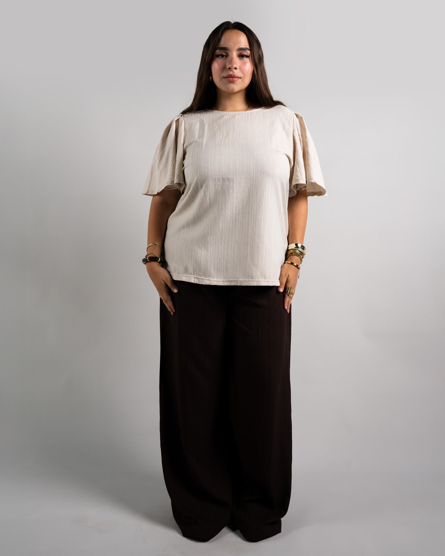 Alex Ruffle Top