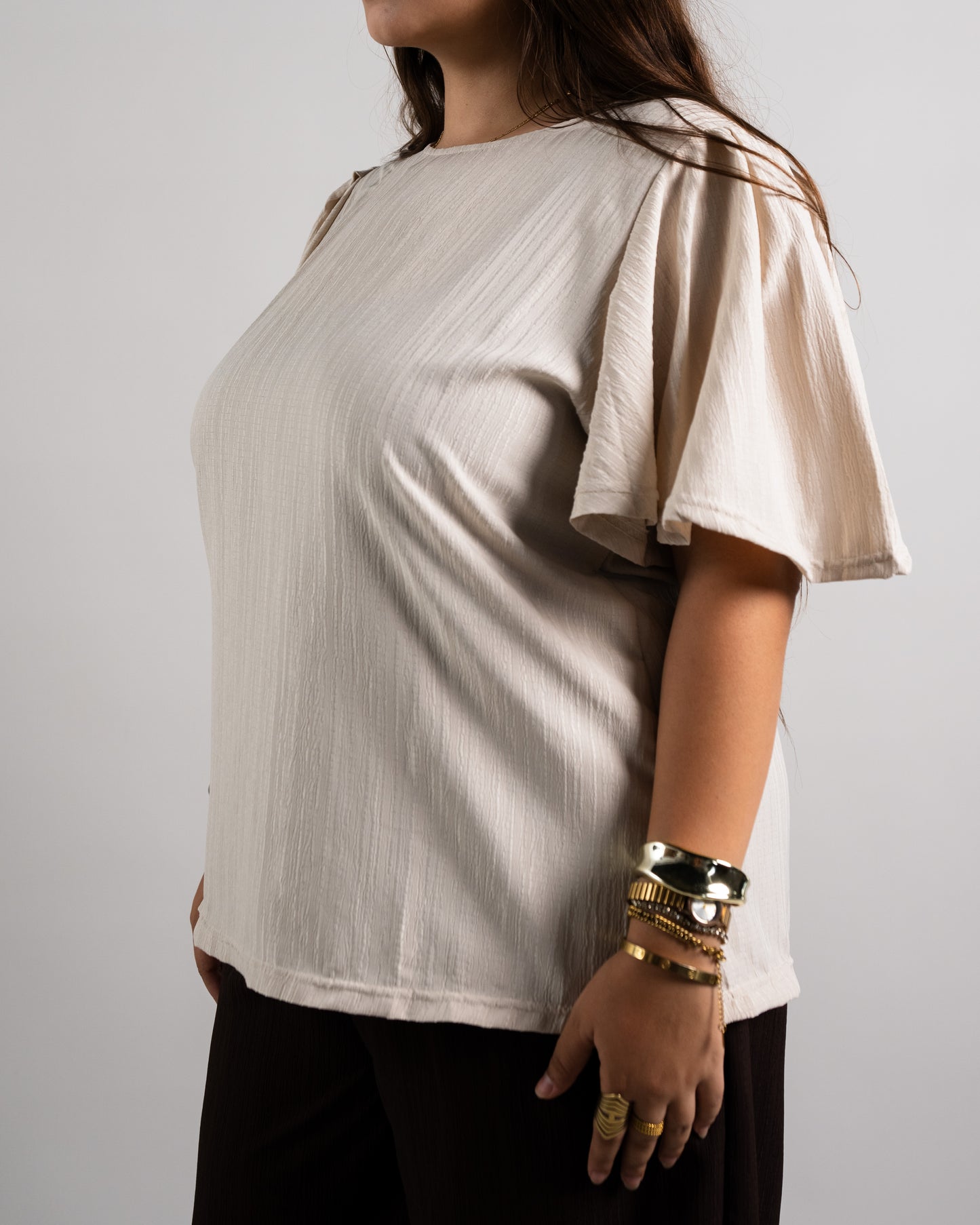 Alex Ruffle Top