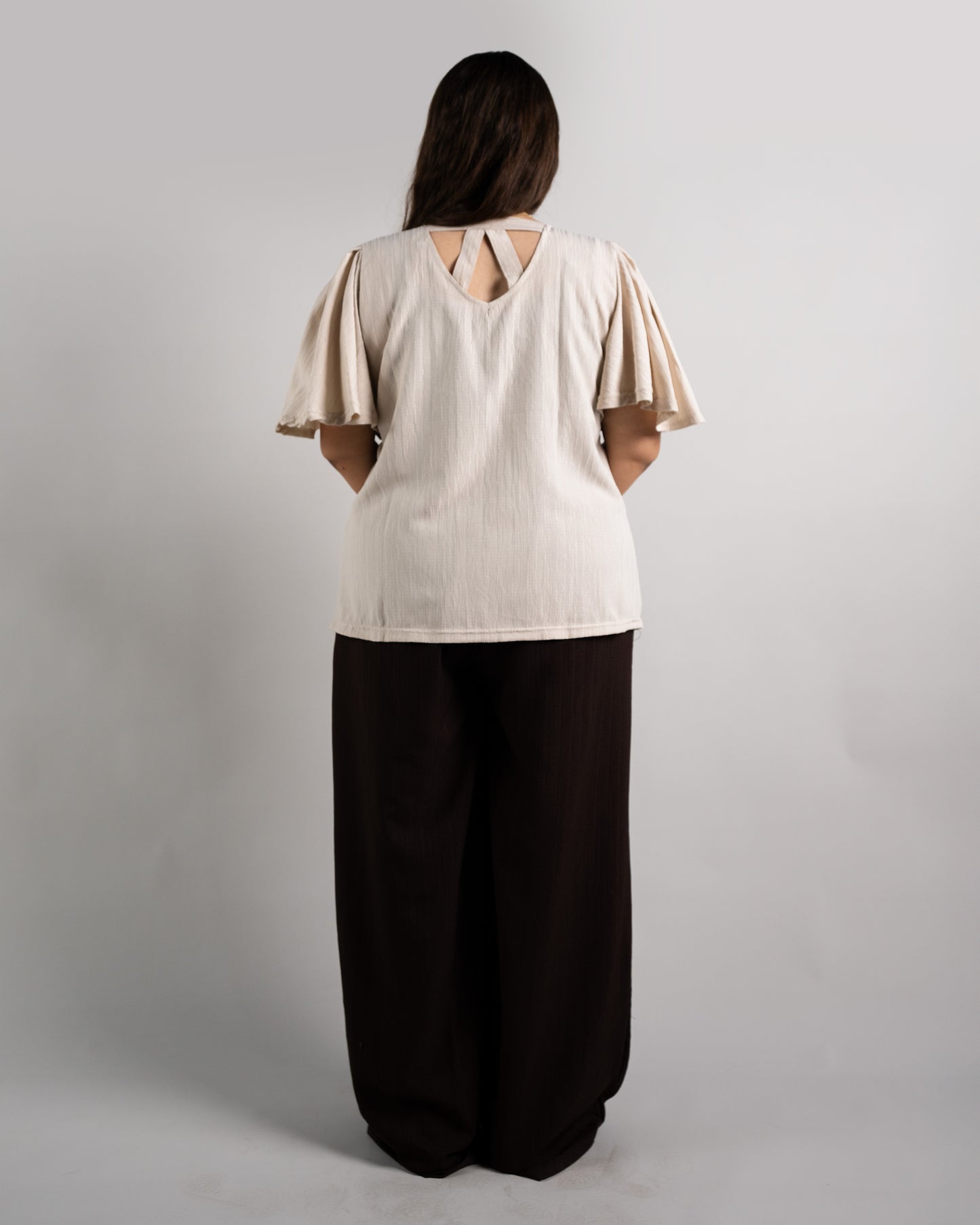 Alex Ruffle Top