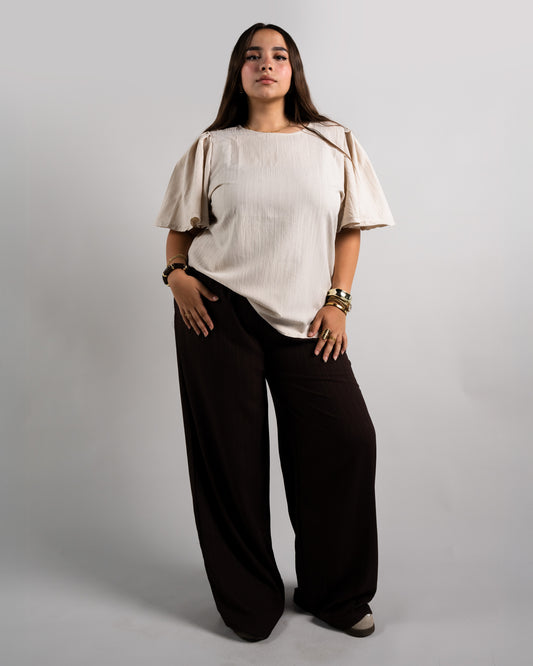 Alex Ruffle Top