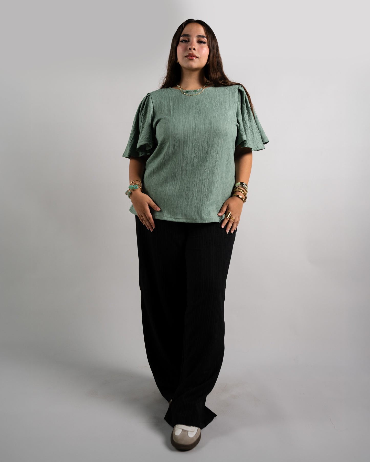 Alex Ruffle Top