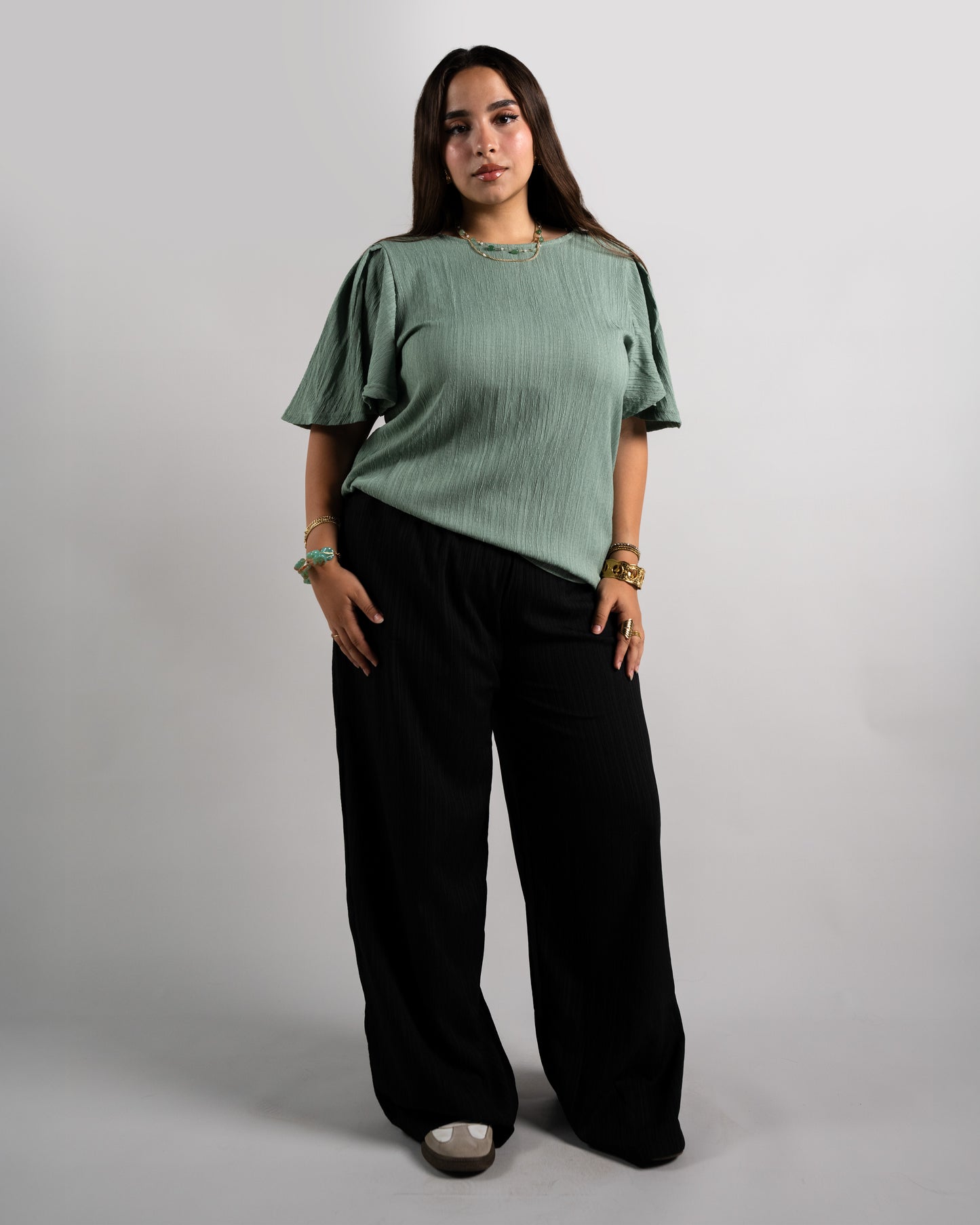 Alex Ruffle Top