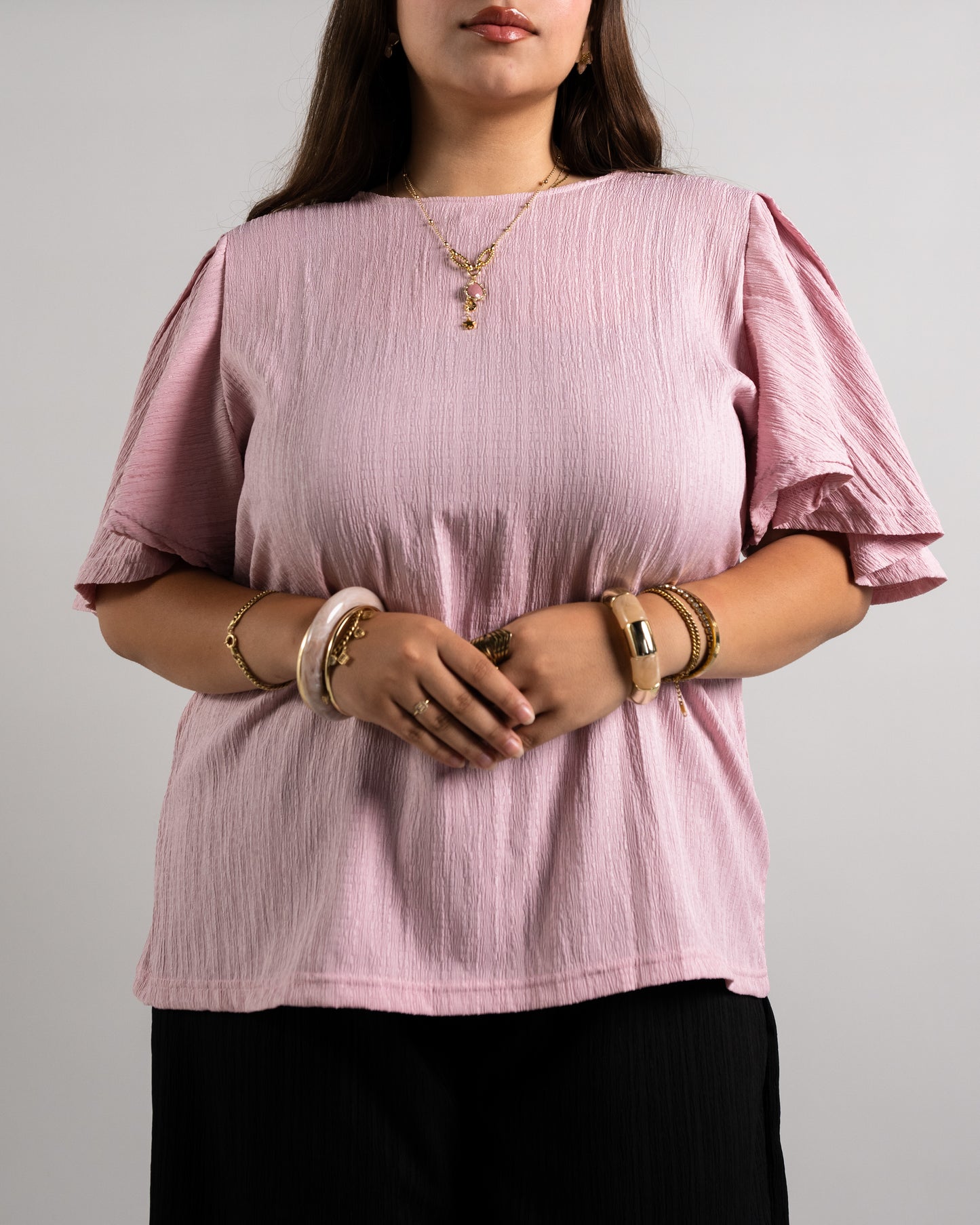 Alex Ruffle Top