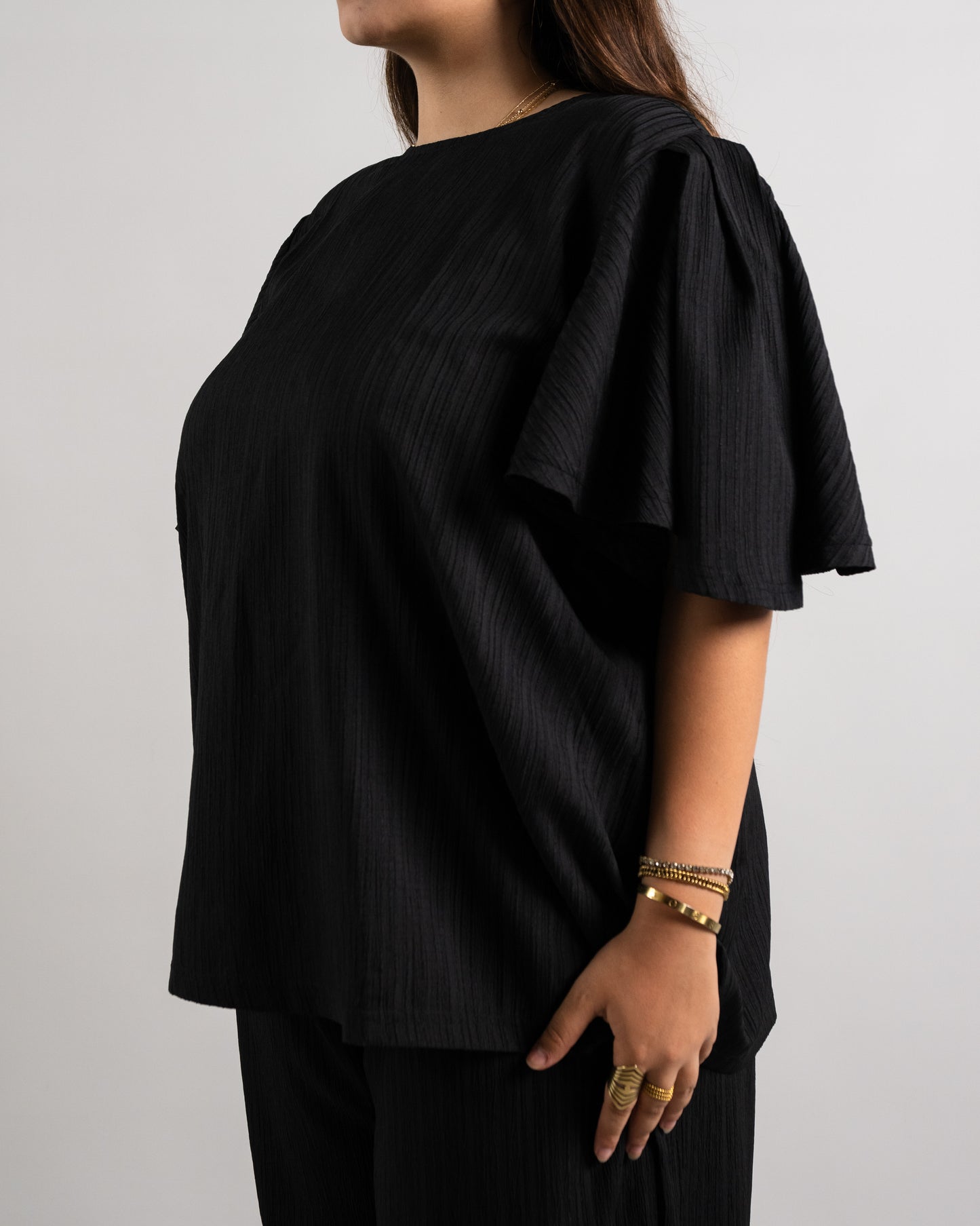 Alex Ruffle Top