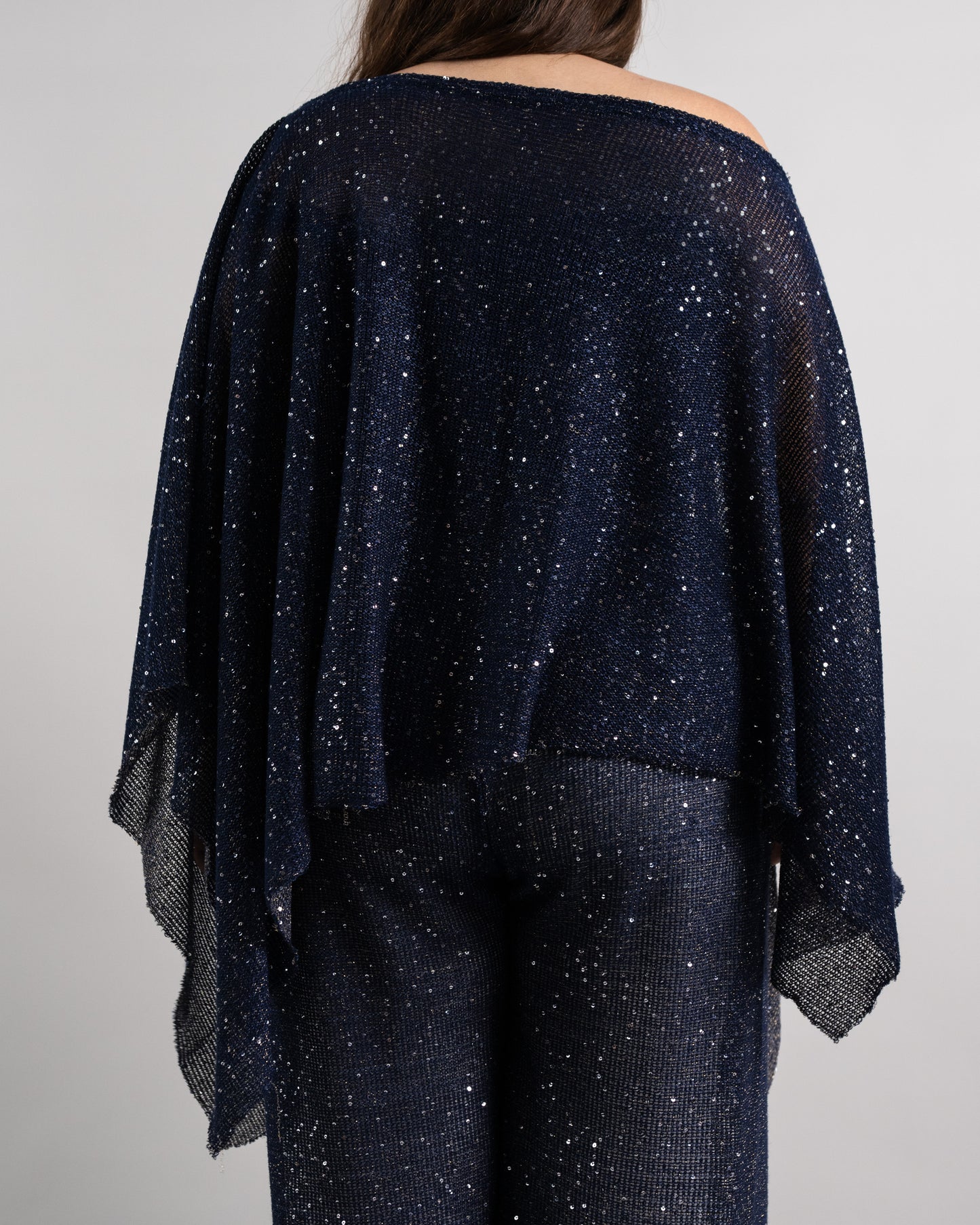 Mykonos Off-Shoulder Glitter Top