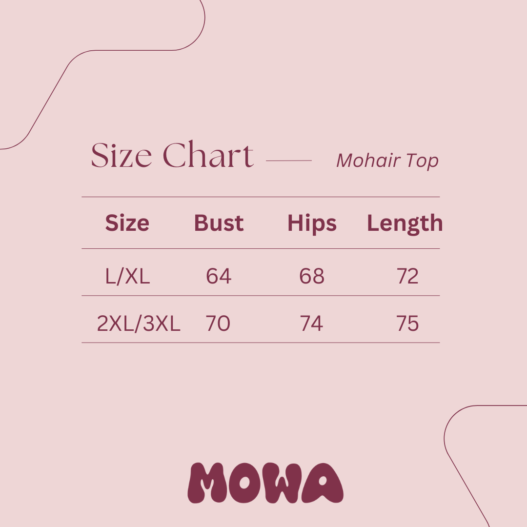 Mila Mohair Top in Black