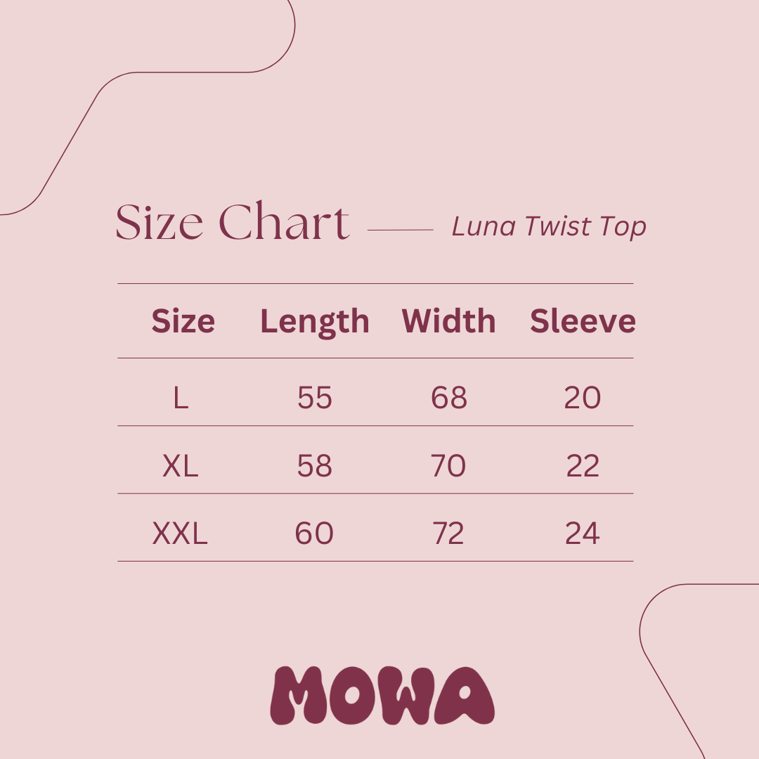 Luna Twist Top in Mocha